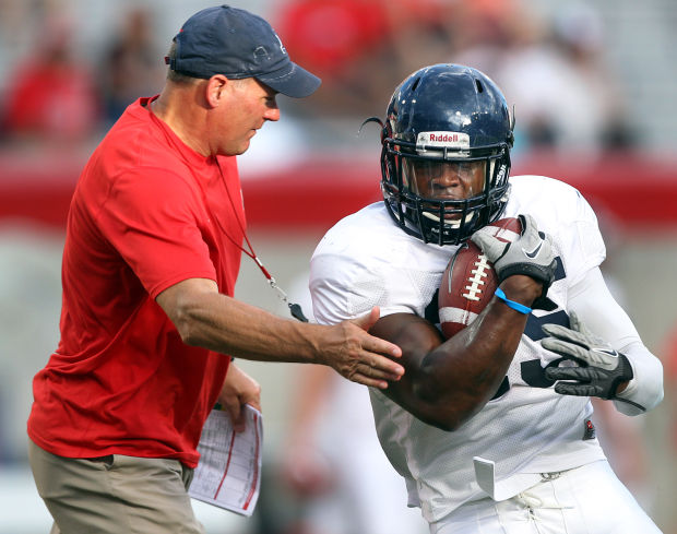 Arizona football scrimmage at renovated Arizona Stadium